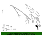 Motor Assembly Window Operating - Ford (WLM-245) - view 13