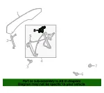 Motor Assembly Window Operating - Ford (WLM-297) - view 21