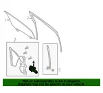 Motor Assembly Window Operating - Ford (WLM-392) - view 4