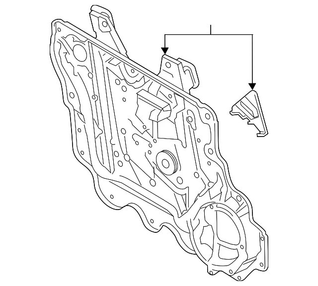 Motorcraft Window Regulator - Ford (WLR-449)