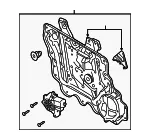 Motorcraft Window Regulator - Ford (WLR-450) - view 3