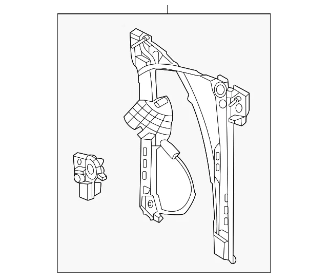 Motorcraft™ Window Regulator - Ford (WLRA-417)