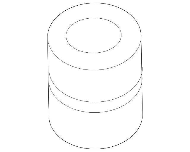 Hood Stop Buffer - Ford (ab3z16758d) - view 4