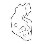 Door Hinge - Ford (ab3z2126800a) - view 15