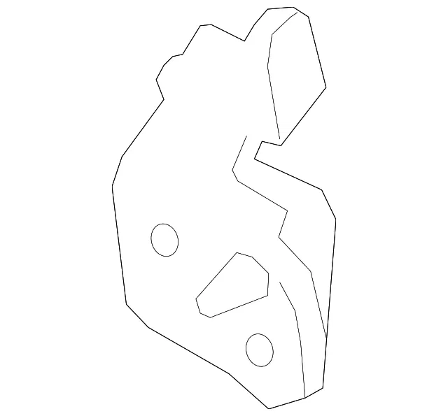 Door Hinge - Ford (ab3z2126810a) - view 5