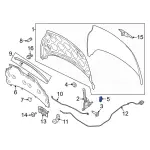 Hinge Protector - Ford (ae8z54611a30a) - view 11