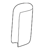 Hinge Protector - Ford (ae8z54611a30a) - view 12