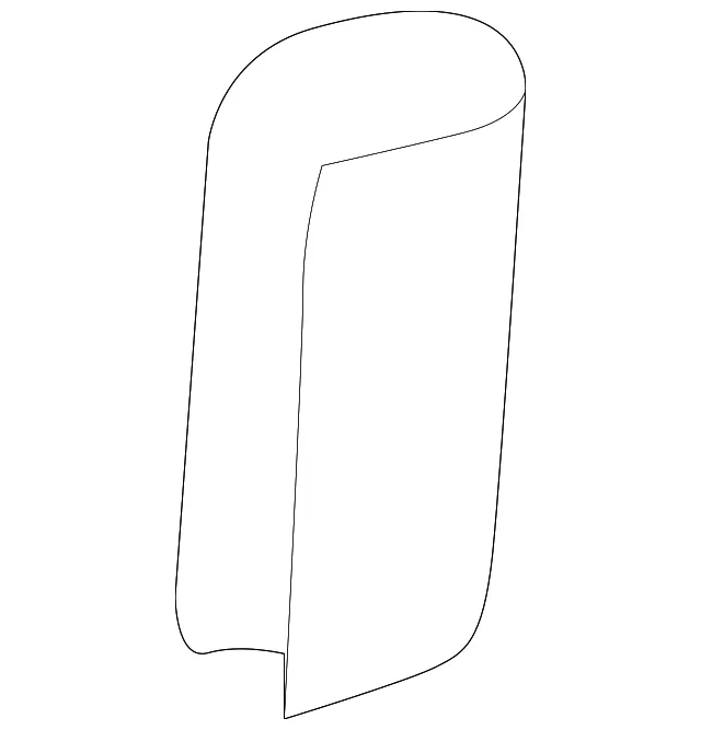 Hinge Protector - Ford (ae8z54611a30a) - view 5