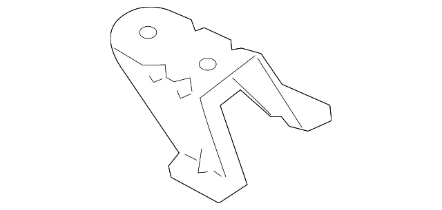 Bracket Fender Front - Ford (ae9z16c078a) - view 3