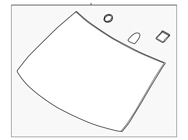 Glass Windscreen - Ford (ae9z7403100b) - view 4