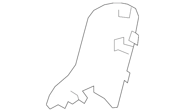 Latch Cover - Ford (ae9z7467460af) - view 3