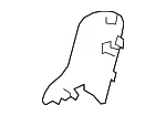 Latch Cover - Ford (ae9z7467460af) - view 8