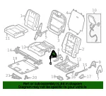 Latch Cover - Ford (ae9z7467461bd) - view 4