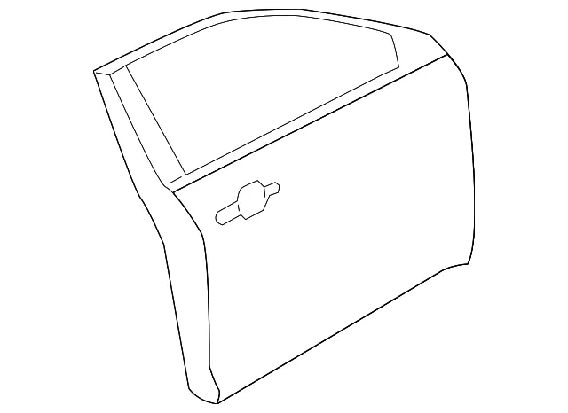 Door Shell - Ford (ag1z5420124b) - view 7