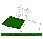 Windshield - Ford (al3z1503100a) - view 8