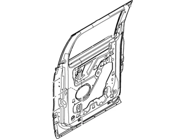 Door Shell - Ford (al3z1624630b) - view 4