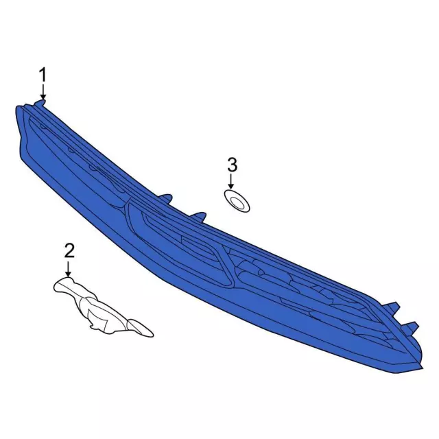 Grille - Ford (ar3z8200ae) - view 8