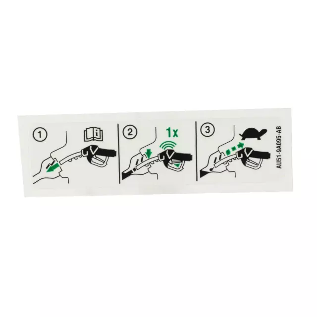 Fuel Information Label - Ford (au5z9a095f)