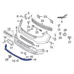 Valance Panel - Ford (bb5z17626bb) - view 13