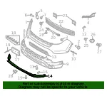 Valance Panel - Ford (bb5z17626bb) - view 15