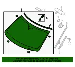 Windshield - Ford (bb5z7803100b) - view 8