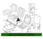 Latch Cover - Ford (bb5z7861348bb) - view 6