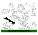 Seat Hinge - Ford (bb5z78613b90b) - view 13
