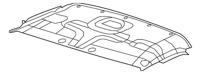 Front Headliner - Ford (bc2z1551940aa) - view 2