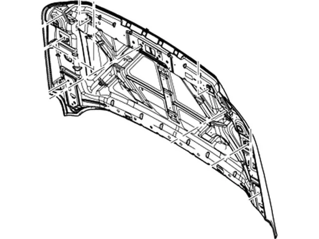 Hood Panel - Ford (bc3z16612b) - view 4