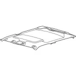 Headliner - Ford (bc3z2651944fe) - view 10