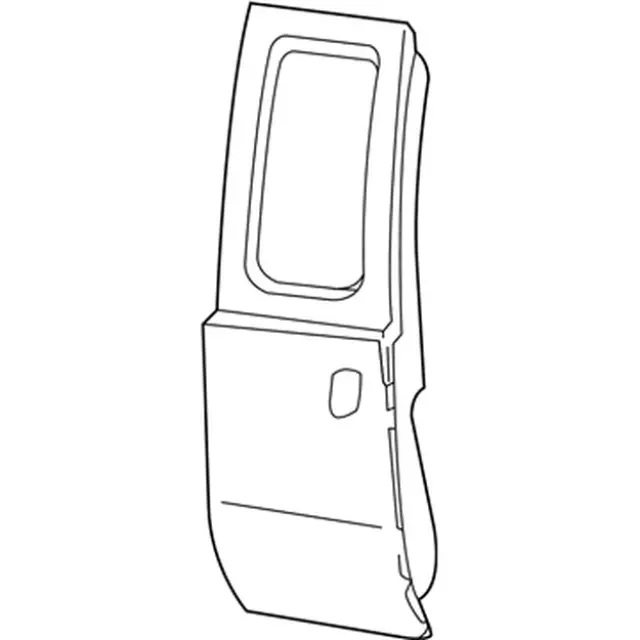 Door Shell - Ford (bc3z2824631b) - view 2