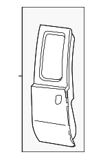 Door Shell - Ford (bc3z2824631b) - view 21