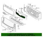 Grille Molding - Ford (bc3z8200d) - view 6