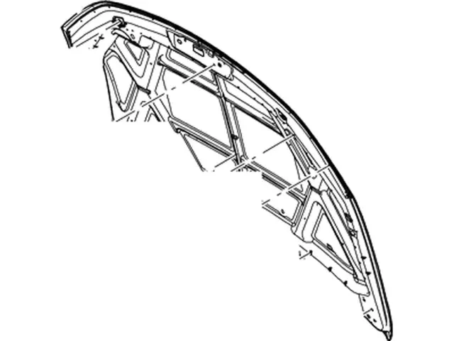 Hood Panel - Ford (be5z16612a) - view 4