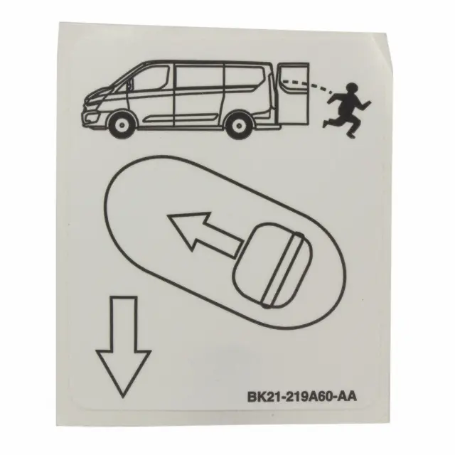 Engine Decal - Ford (bk2z99219a60a)