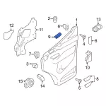 Door Panel Insert - Ford (bk3z6124140ba) - view 13