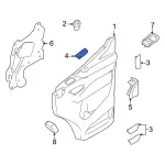 Door Panel Insert - Ford (bk3z6124140bb) - view 12