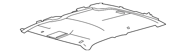 Headliner - Ford (bl3z1651944db) - view 2
