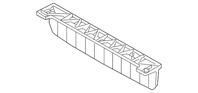 Radiator Support Splash Shield - Ford (bl3z6775a) - view 3