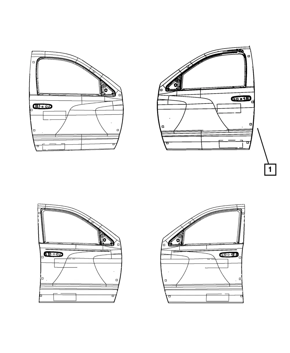 Tire Pressure Label - Mopar (cba0g100)
