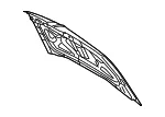 Hood Panel - Ford (ce9z16612a) - view 12