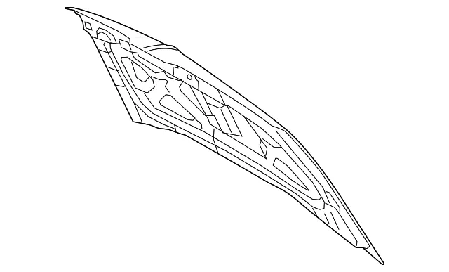 Hood Panel - Ford (ce9z16612a) - view 4