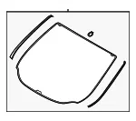 Windshield - Ford (cj5z7803100c) - view 6