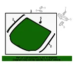Windshield - Ford (cj5z7803100c) - view 7