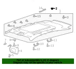 Headliner Retainer - Ford (cj5z7850980a) - view 7