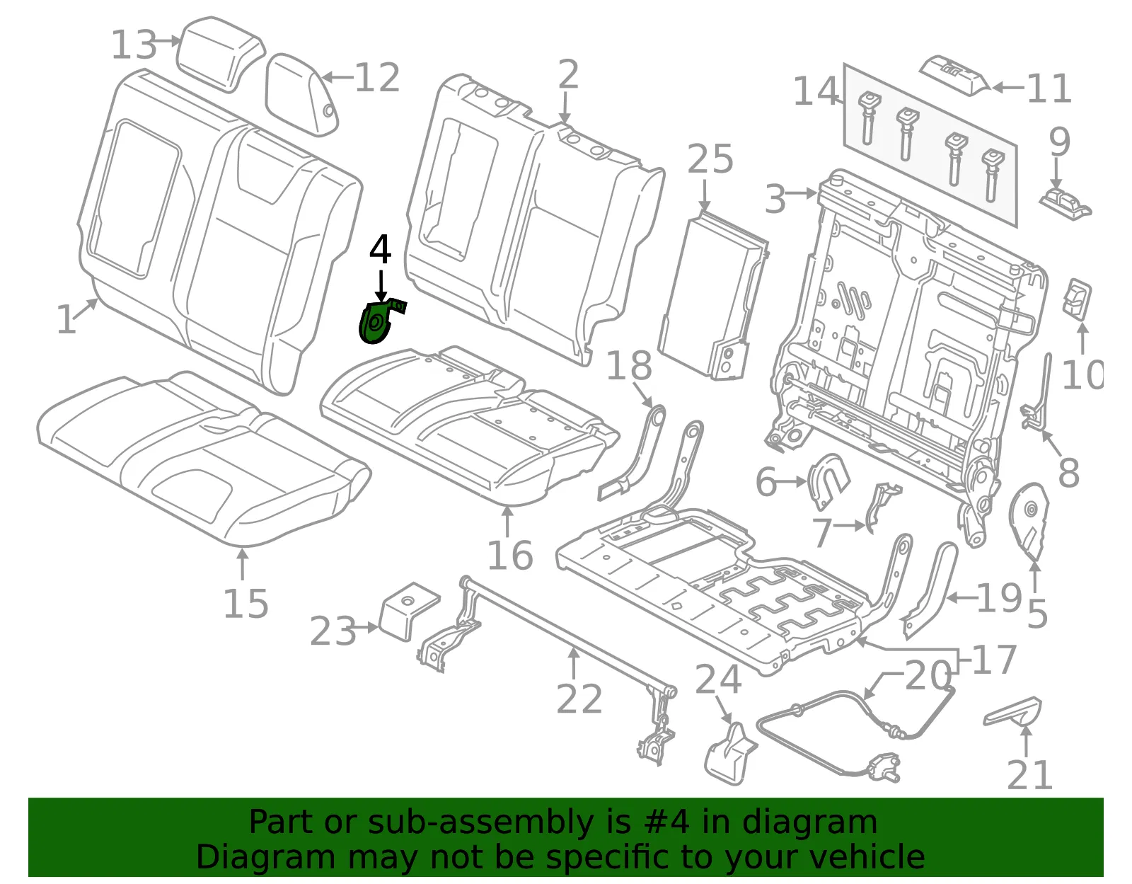Hinge Cover - Ford (cj5z7861349bb) - view 3