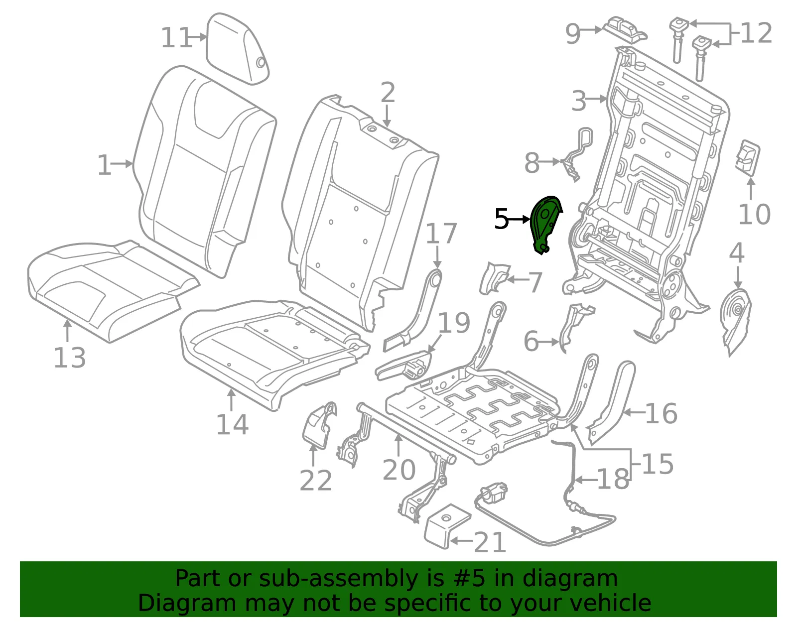 Hinge Cover - Ford (cj5z7863388bb) - view 3