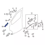 Door Hinge - Ford (ck4z6122800d) - view 19