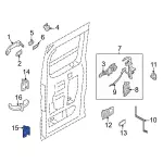 Door Hinge - Ford (ck4z6122800d) - view 20