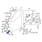Door Hinge - Ford (ck4z6122800d) - view 21